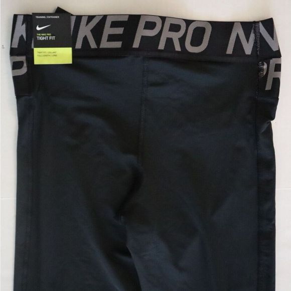 Nike Pro BV9264-010 Women's Sz Small Black Intertwist Tight Fit Training Tights - Picture 10 of 10